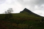 Looking back up Yewbarrow from near Overbeck Bridge