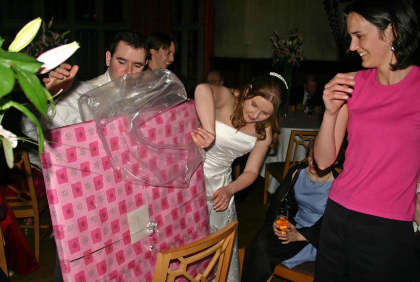 20050401-202914.jpg - Unwrapping the Duffers' present