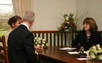 The wedding ceremony