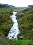 Pretty waterfall near Rest And Be Thankful