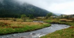 The start of Sunday's walk in Glen Kinglass