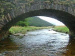 View through the old bridge