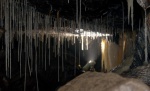 Straw stalactites