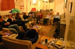 In the George Starkey hut on Friday night