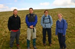 Saturday's group: Toby, Justin, Olivia, Ruth