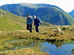 Olivia and Ruth on Angletarn Pikes