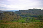 Sunday morning: Glenridding and Ullswater from Birkhouse Moor