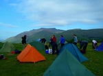 Saturday morning in the camp site