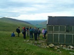 Food stop at Lingy Hill Hut