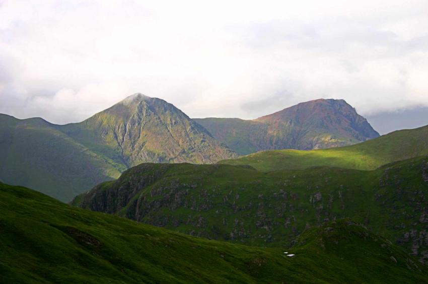 20050703-173646.jpg - Buachaille Etive Mor from the descent route