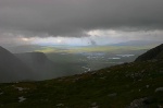 Rannoch Moor, as the rainclouds gather