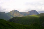 Buachaille Etive Mor from the descent route