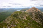 Looking back at Stob Dearg