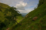 Looking back down from Coire a' Mhusgain