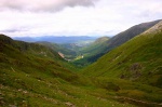 "Glen Nevis des hautes Alpes"