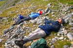 Sarah and Andrew enjoy a 2 o'clock nap