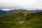 View back from Sgùrr an Doire Leathain