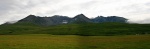 Mist on the Cuillin "burning off" according to Peter