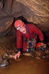 John emerging from the Wet Crawl