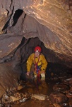 Gaynor at the end of the Wet Crawl