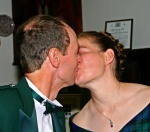 The conclusion of the ceremony