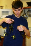 MAshdown juggles spiders