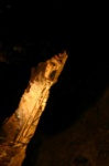 The seam where copper was mined