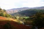 Looking back into Nant Gwynant