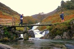 Helen and Will crossing