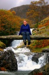 Helen on the bridge