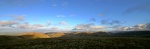Northern Howgills panorama with northern Pennines backdrop