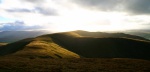 The route on from the Calf to Winder