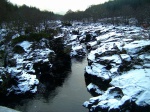 River Etive at the start of Friday's walk up Beinn Mhic-Mhonaidh