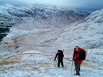 Pete and Tim (and an almost hidden Dave) on the ascent