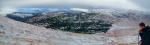 Glen Orchy forest panorama with standing Duffer