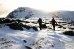 Approaching the summit of Stob Ghabhar