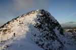 Descending from Stob Ghabhar