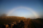 Mistbow near Selside