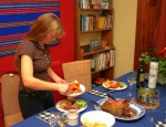 ...and on the table