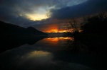 Bassenthwaite Lake sunrise on Boxing Day