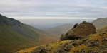 Glacial erratics on the hillside