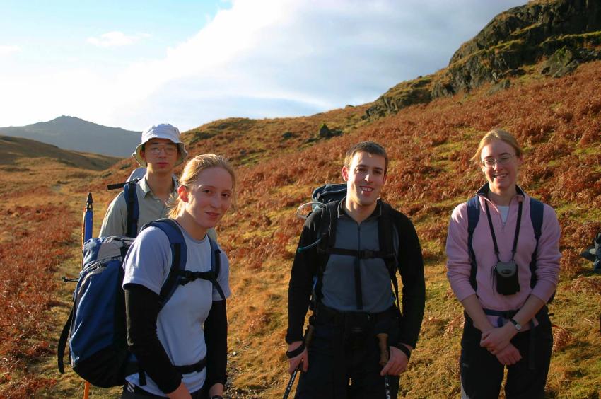 20060218-092656.jpg - DC, Alison, Dave and Ruth in the sunshine