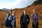 DC, Alison, Dave and Ruth in the sunshine