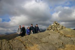 I met Robin, Sabine, Becky, Jack and Gordon on the way up Border End