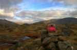 Ben on the summit cairn
