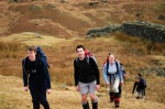 We met David's group just before we finished our walk