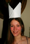 Clare with hat