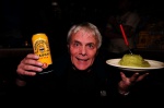 Pie, peas and a pint - what more could Boz want