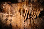 Pretty formation on side wall of main streamway