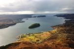 Shieldaig, Loch Torridon, and a distant rain shower